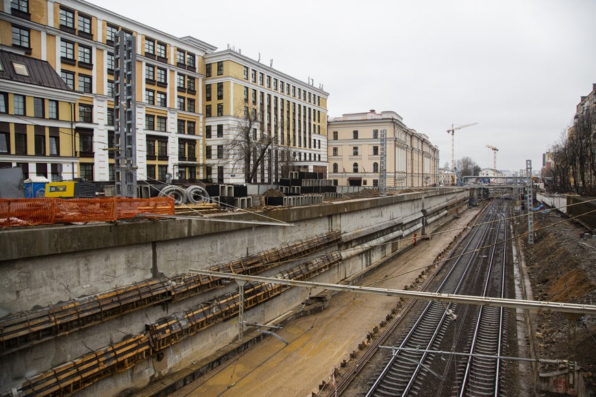 The construction of the MCD’s infrastructure includes complex sections